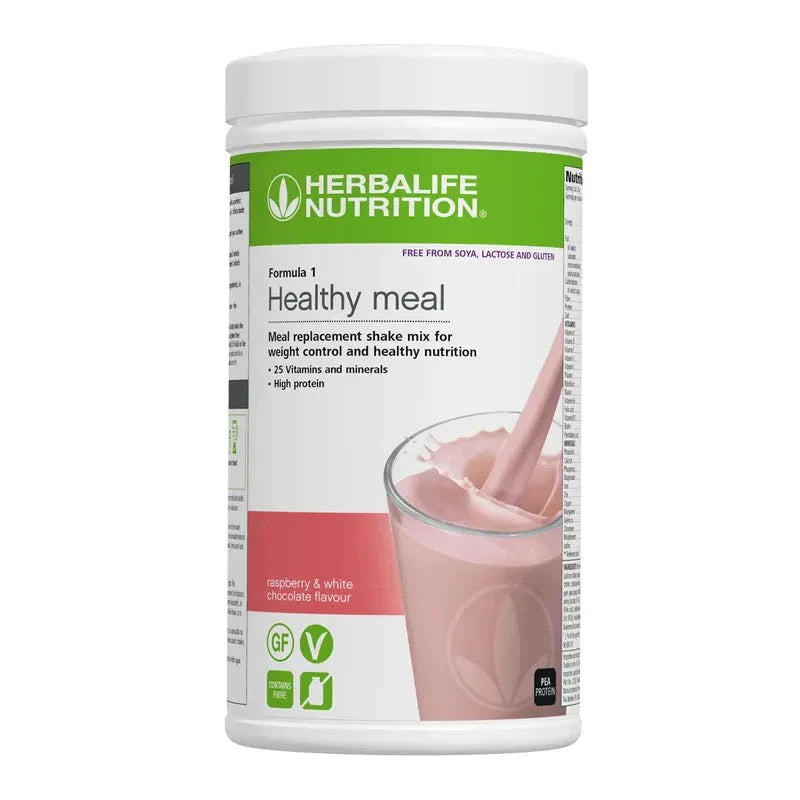 Herbalife Formula 1 Shake Free From - Raspberry and White Chocolate
