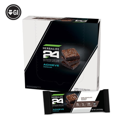 Herbalife 24 Achieve Bar Dark Chocolate 6 x 60g bars